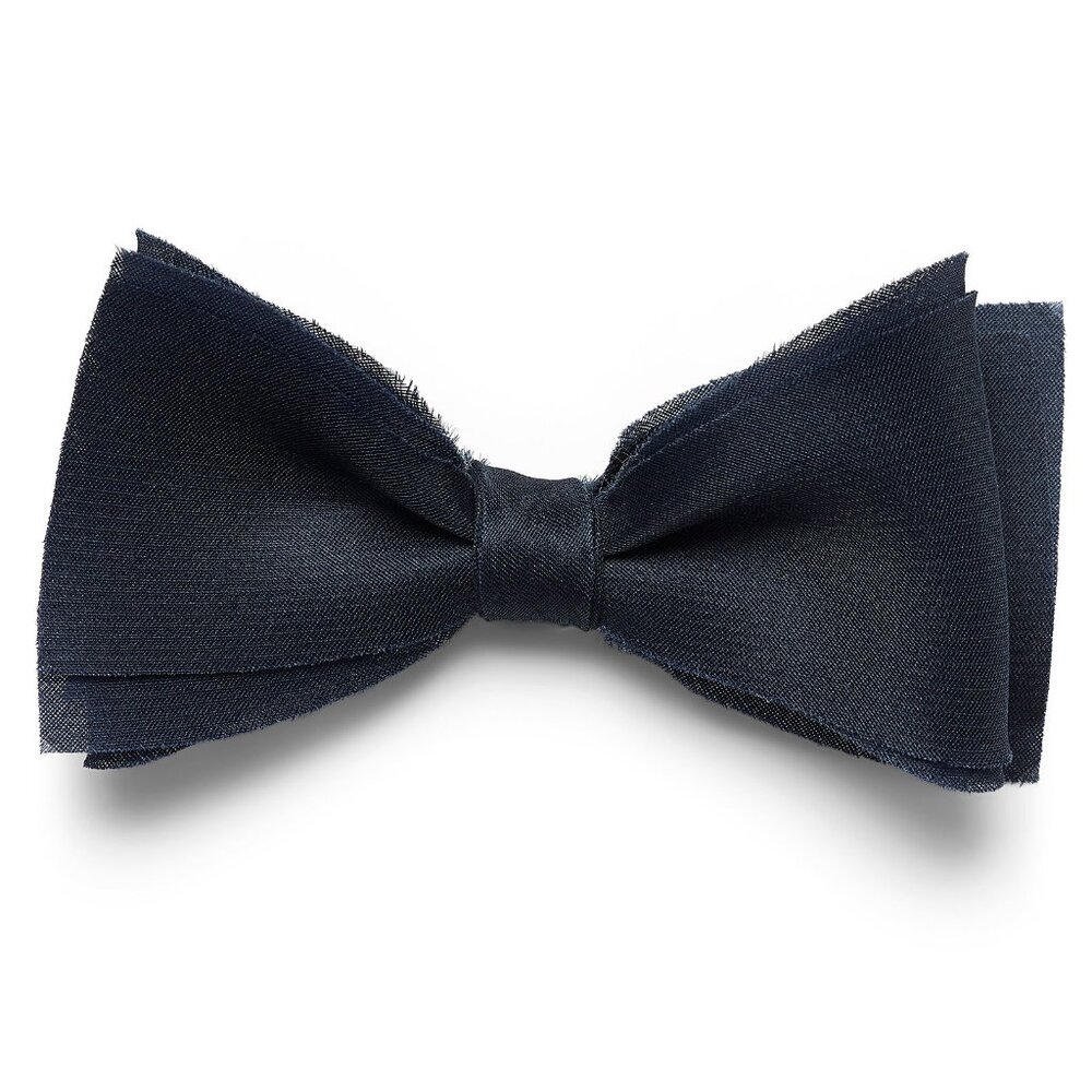 BNWT SS20 TITLE OF WORK POST BAUHAUS RAW CUT BOW TIE